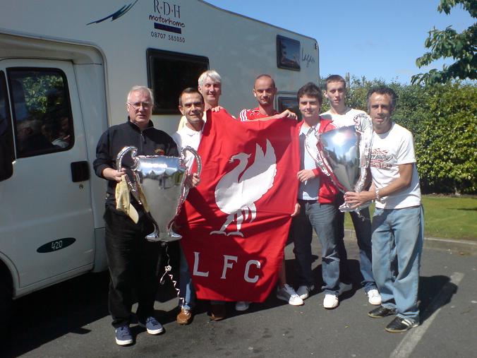 Andy Heaton Blog Motorhome Athens Fans Champions League final